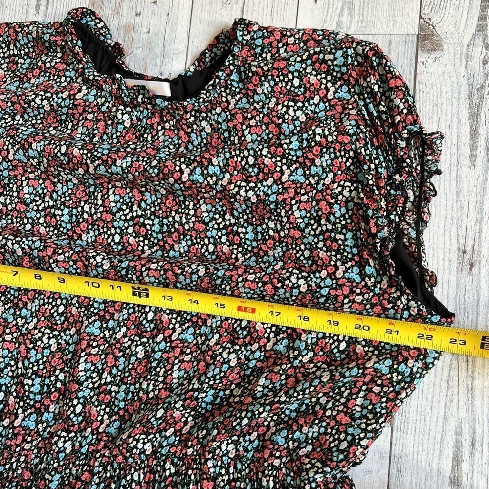 KIRUNDO WOMEN’S Summer Ruffle‎ Multicolor Floral Dress Size XXL - Picture 12 of 14
